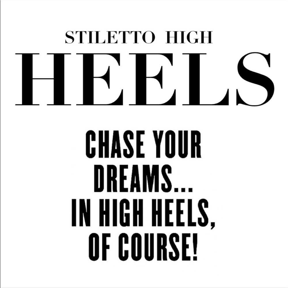 STILETTO HIGH HEELS